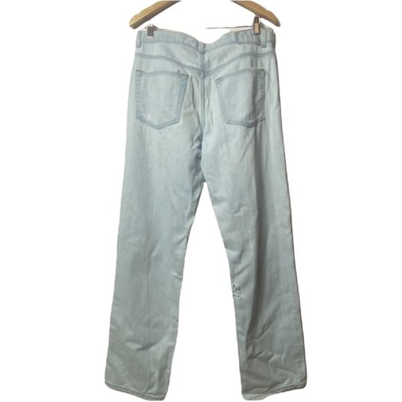 Calvin Klein Jeans Light Wash With Surf Repair Size 33 - Picture 2 of 12